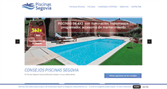 Desktop Screenshot of piscinassegovia.com